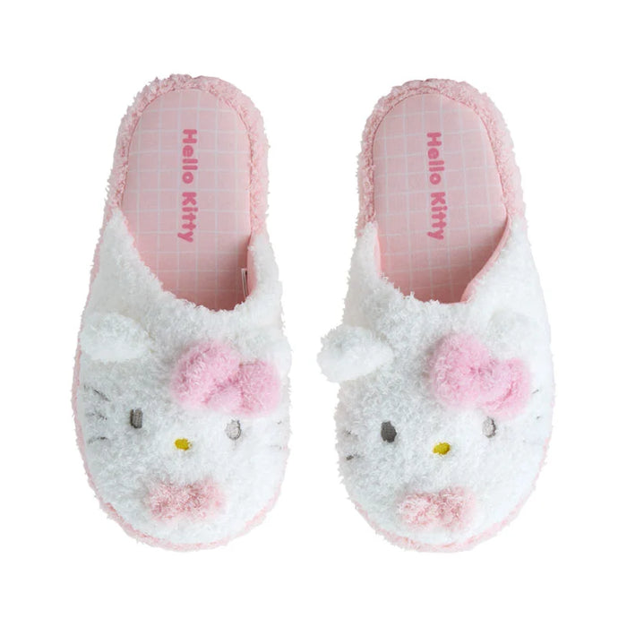 Japan Sanrio -Hello Kitty Face-Shaped Slippers for Women