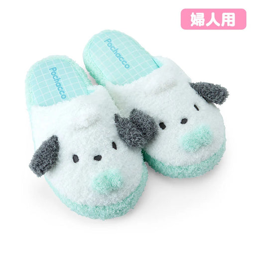 Japan Sanrio -Pochacco Face-Shaped Slippers for Women