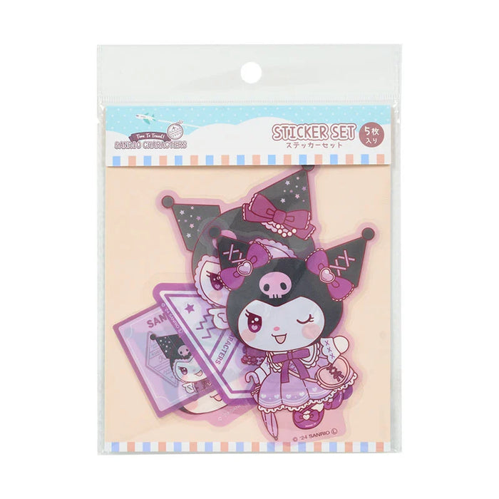 Japan Sanrio - Kuromi Stickers Set (Travel)