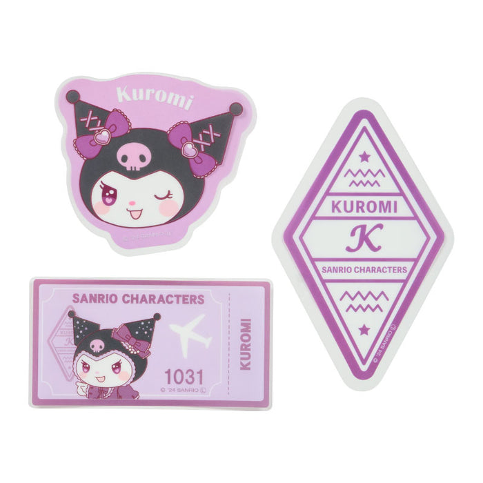 Japan Sanrio - Kuromi Stickers Set (Travel)