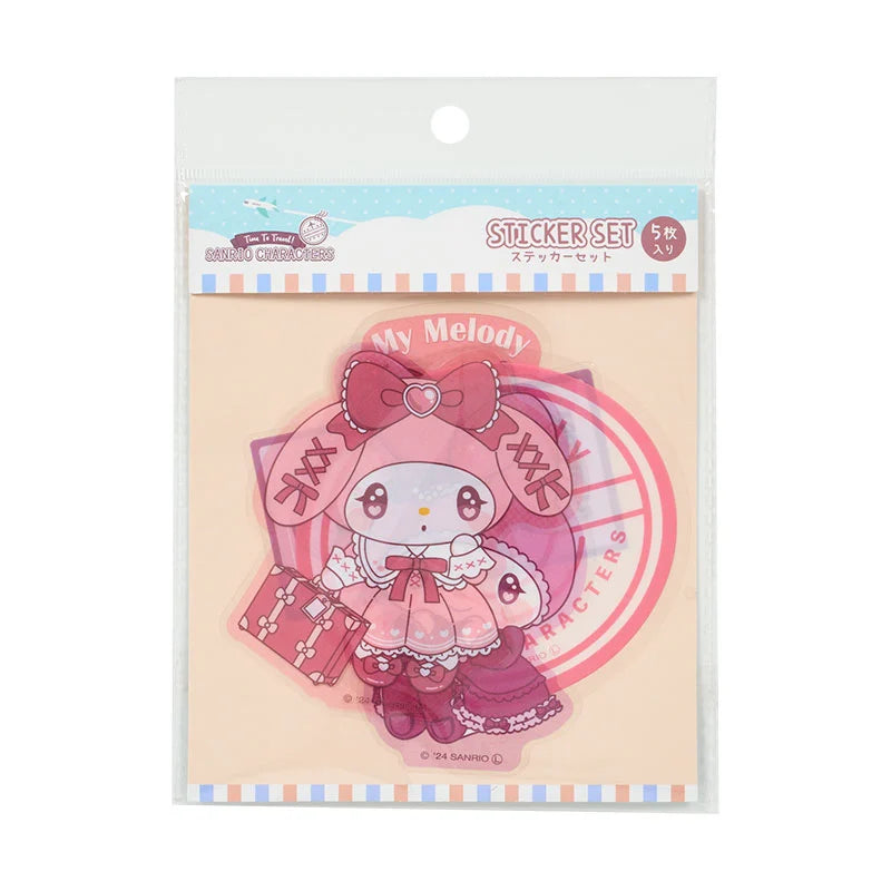 Japan Sanrio - My Melody Stickers Set (Travel)