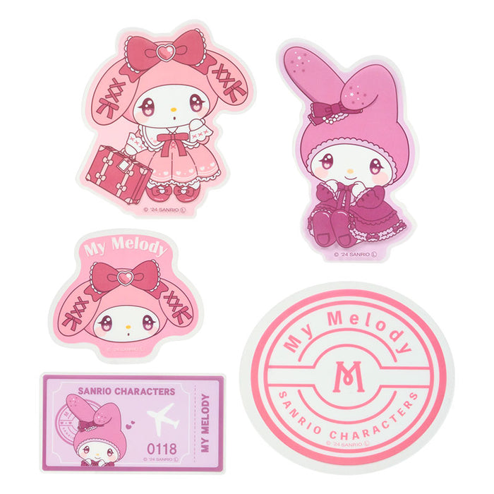 Japan Sanrio - My Melody Stickers Set (Travel)