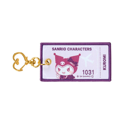 Japan Sanrio - Kuromi Ticket-style Flight Tag (Travel)