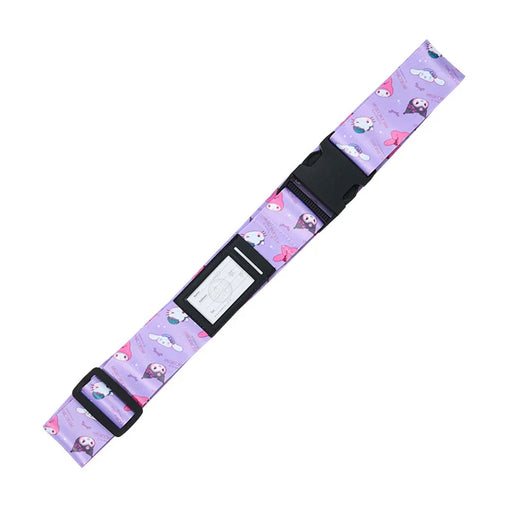 Japan Sanrio - Sanrio Characters Luggage Belt Color: Purple (Travel)