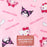 Japan Sanrio - Sanrio Characters Hanging pouch Color: Pink (Travel)
