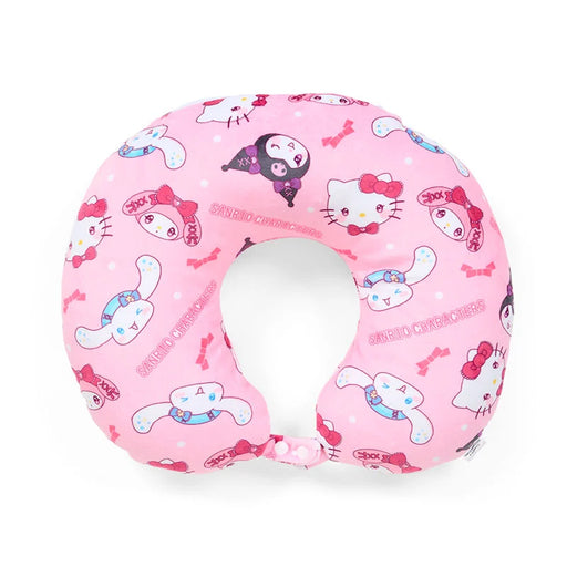 Japan Sanrio - Sanrio Characters Neck Pillow Color: pINK (Travel)