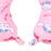 Japan Sanrio - Sanrio Characters Neck Pillow Color: pINK (Travel)
