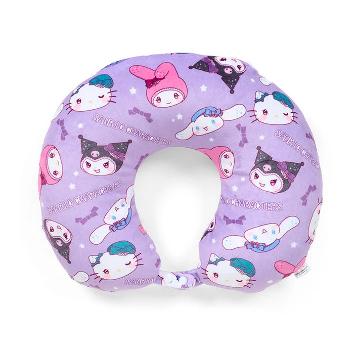 Japan Sanrio - Sanrio Characters Neck Pillow Color: Purple (Travel)