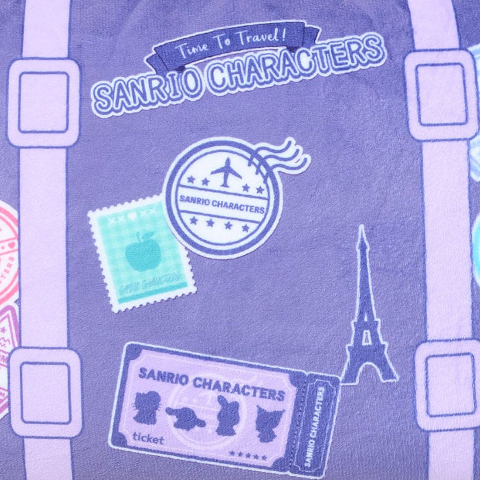 Japan Sanrio - Sanrio Characters Neck Pillow Color: Purple (Travel)