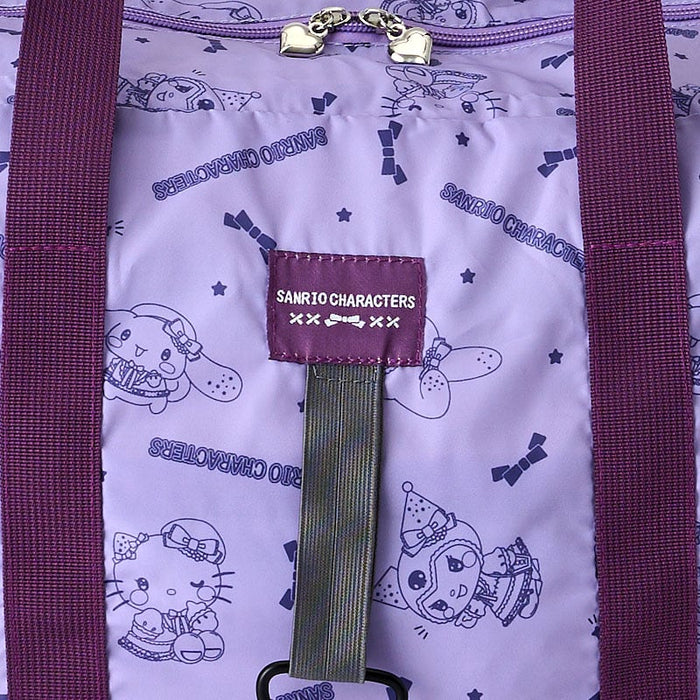 Japan Sanrio - Sanrio Characters Carry On Bag Color: Purple (Travel)