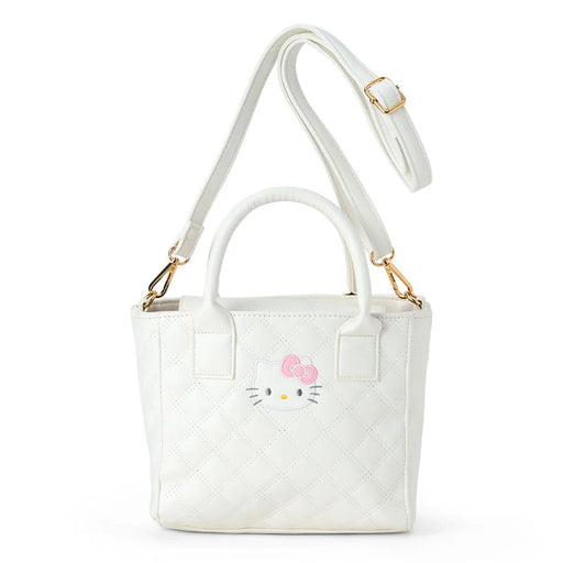 Japan Sanrio - Hello Kitty Quilted 2-way Mini Tote Bag