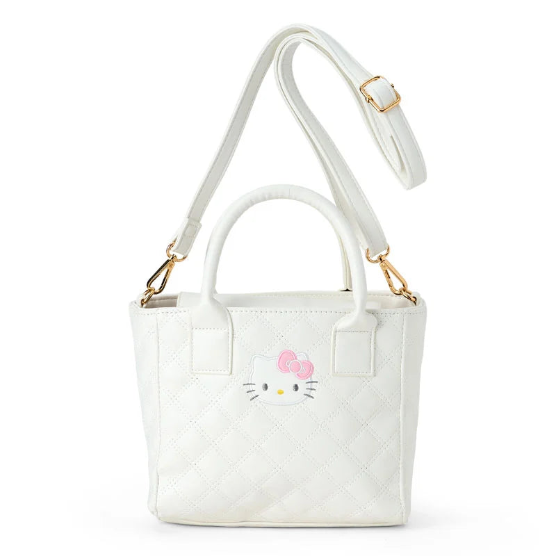 Japan Sanrio - Hello Kitty Quilted 2-way Mini Tote Bag