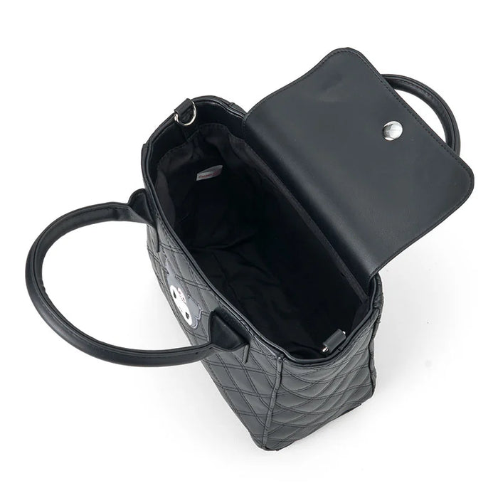 Japan Sanrio - Kuromi Quilted 2-way Mini Tote Bag