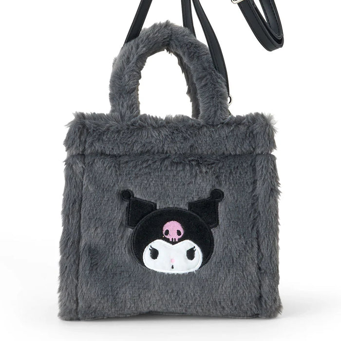 Japan Sanrio - Kuromi Boa 2WAY Mini Tote Bag