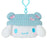 Japan Sanrio - Cinnamoroll Face-Shaped "Knitted Hat with Ears" Mini Pouch