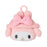 Japan Sanrio - My Melody Face-Shaped "Knitted Hat with Ears" Mini Pouch