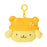 Japan Sanrio - Pompompurin Face-Shaped "Knitted Hat with Ears" Mini Pouch