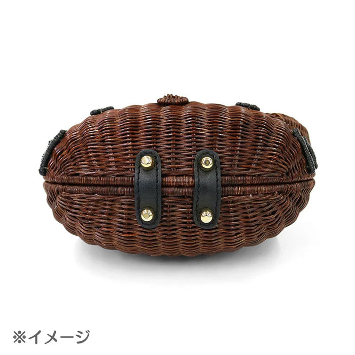 Japan Sanrio - Hello Kitty Rattan Bag (Color: Natural Japan Sanrio - Hello Kitty Rattan Bag (Color: Natural