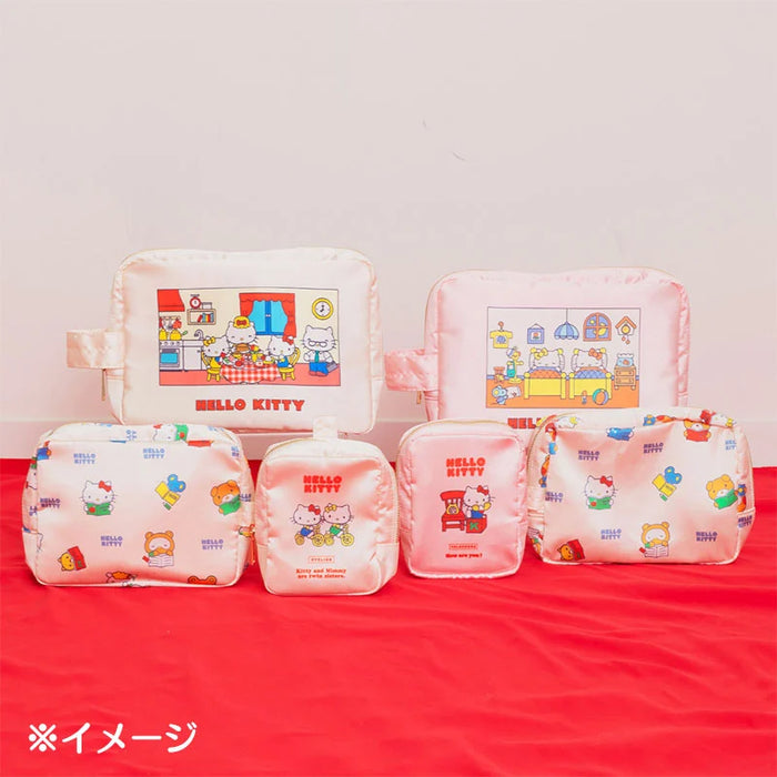 Japan Sanrio - Hello Kitty Travel Pouch Set (Color: White)