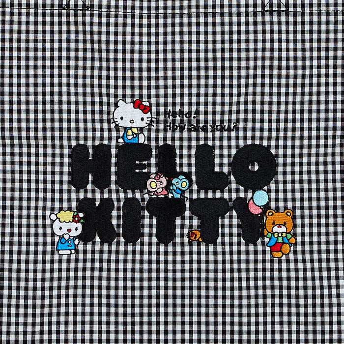 Japan Sanrio - Hello Kitty Frill Tote Bag (Color: Black)