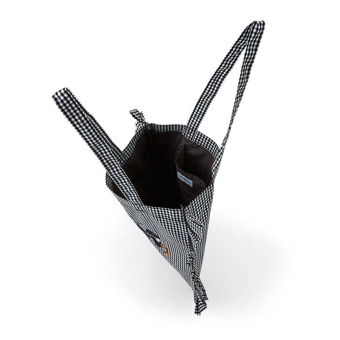 Japan Sanrio - Hello Kitty Frill Tote Bag (Color: Black)