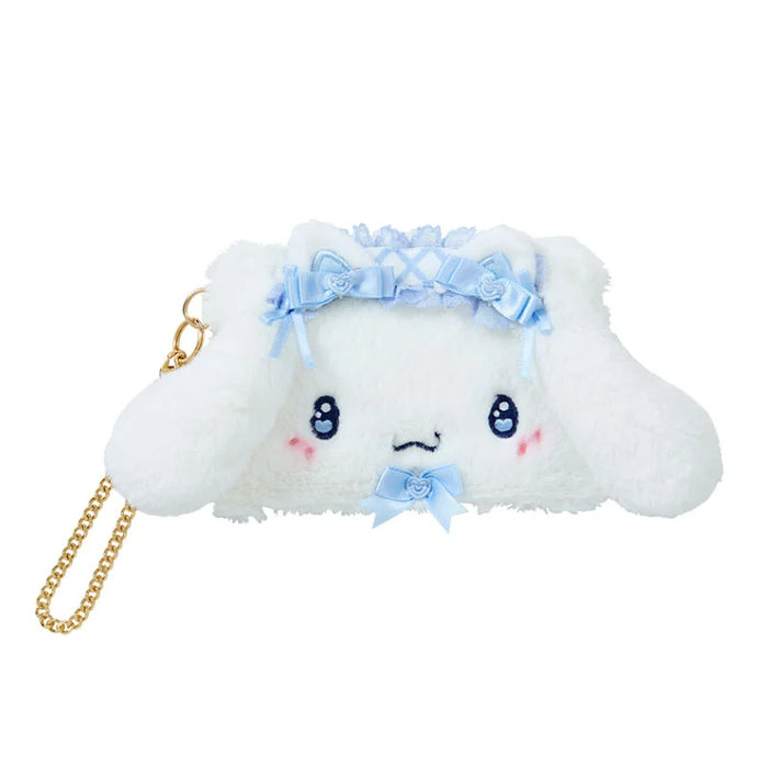 Japan Sanrio - Cinnamoroll Face-Shaped Card Case (Dream Ribbon)