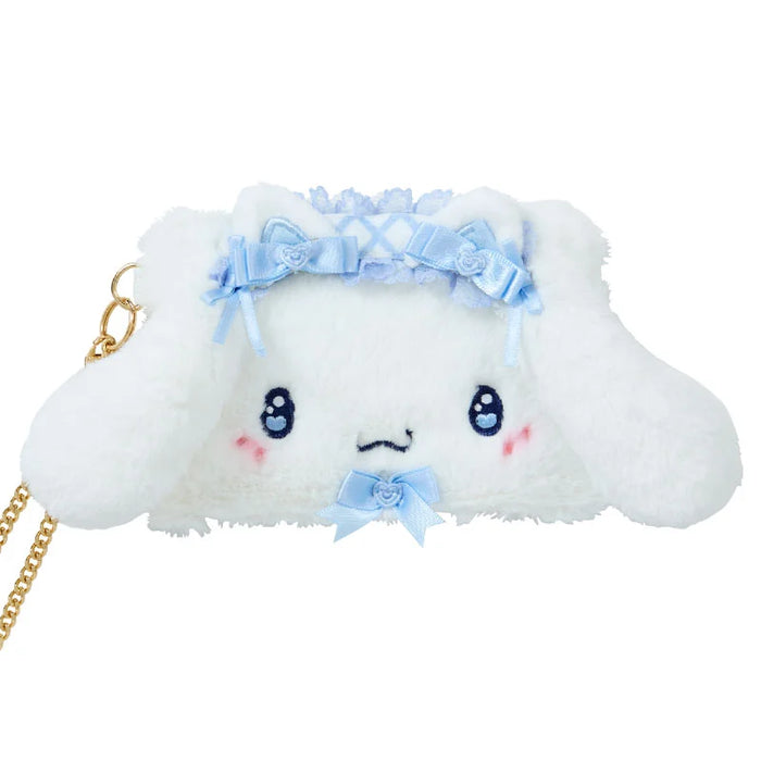 Japan Sanrio - Cinnamoroll Face-Shaped Card Case (Dream Ribbon)