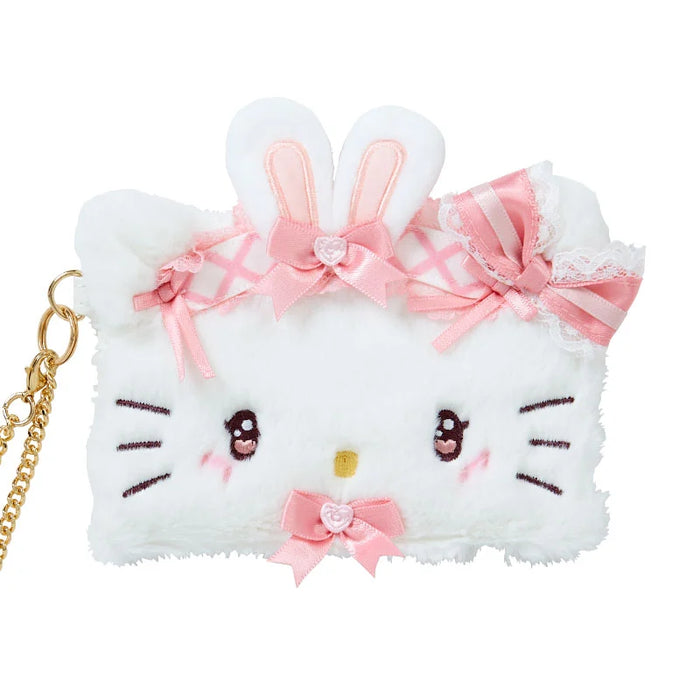 Japan Sanrio - Hello Kitty Face-Shaped Card Case (Dream Ribbon)