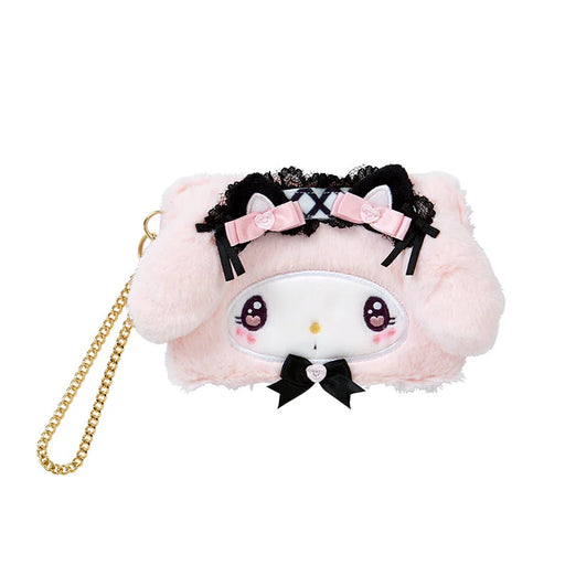 Japan Sanrio - My Melody Face-Shaped Card Case (Dream Ribbon)