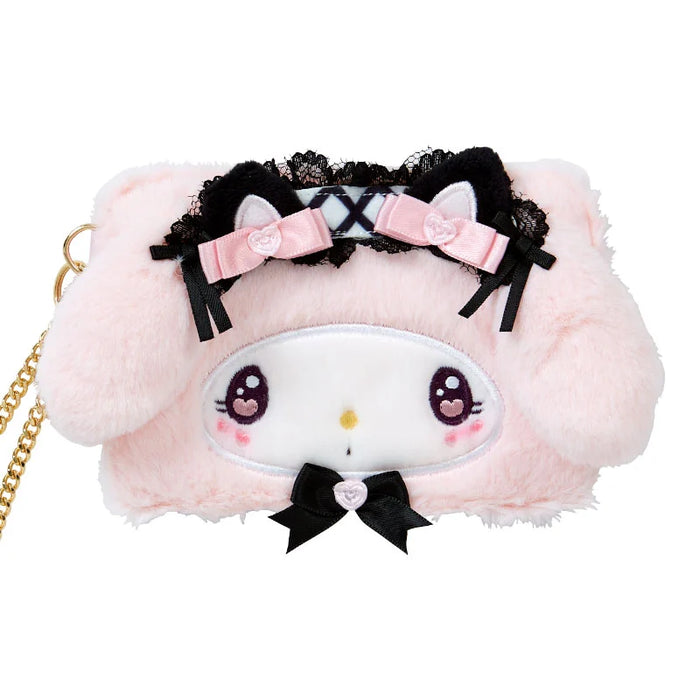 Japan Sanrio - My Melody Face-Shaped Card Case (Dream Ribbon)