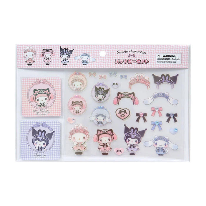 Japan Sanrio - Sanrio Characters Sticker Set (Dream Ribbon)