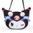 Japan Sanrio - Kuromi Face-shaped Shoulder Bag (Romikyun Room)