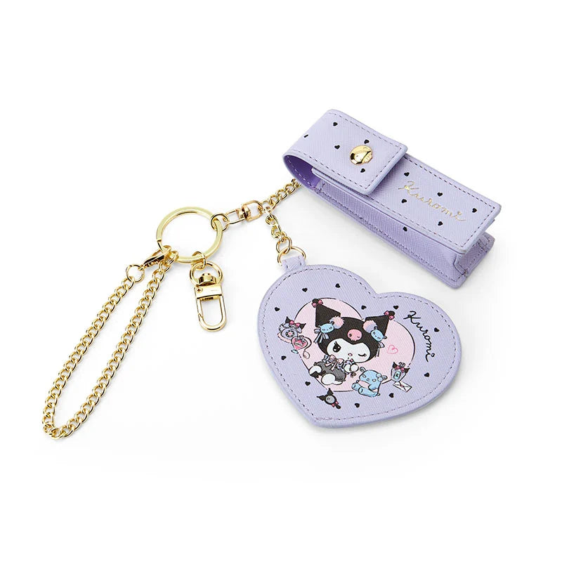 Japan Sanrio - Kuromi Lip Case Keychain (Romikyun Room)