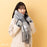 Japan Sanrio - Cinnamoroll Checkered Voluminous Scarf for Adults