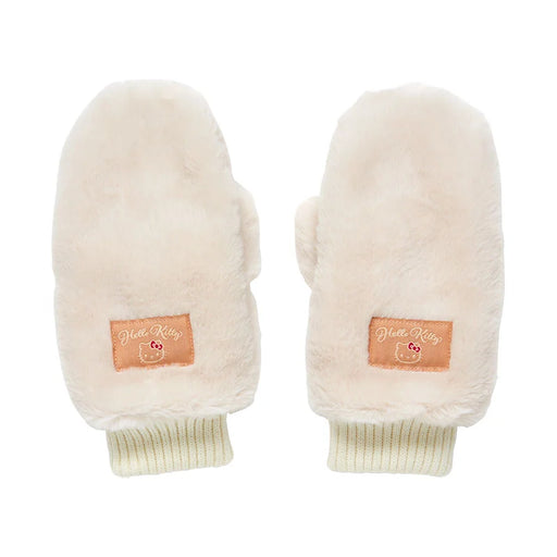 Japan Sanrio - Hello Kitty Faux Fur Mittens for Adults