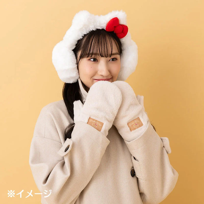 Japan Sanrio - Hello Kitty Earmuffs for Adults (Color: Black)