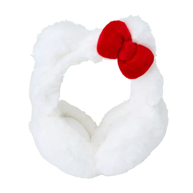 Japan Sanrio - Hello Kitty Earmuffs for Adults (Color: Red)