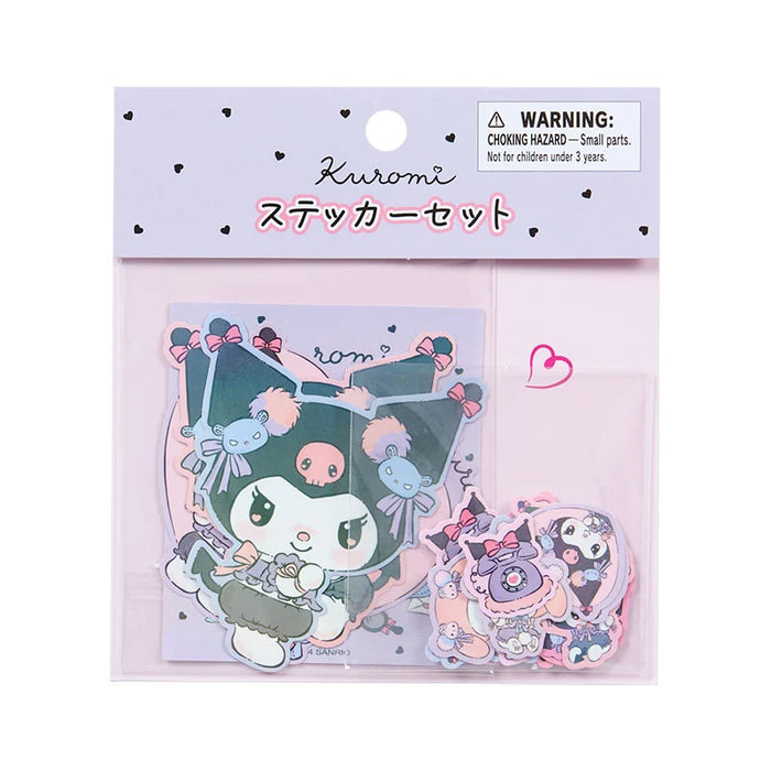 Japan Sanrio - Kuromi Stickers Set (Romikyun Room)