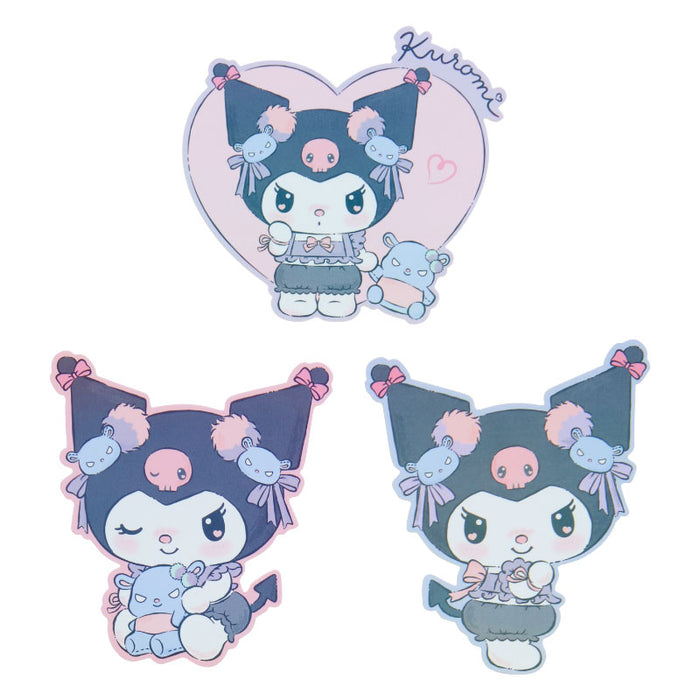 Japan Sanrio - Kuromi Stickers Set (Romikyun Room)