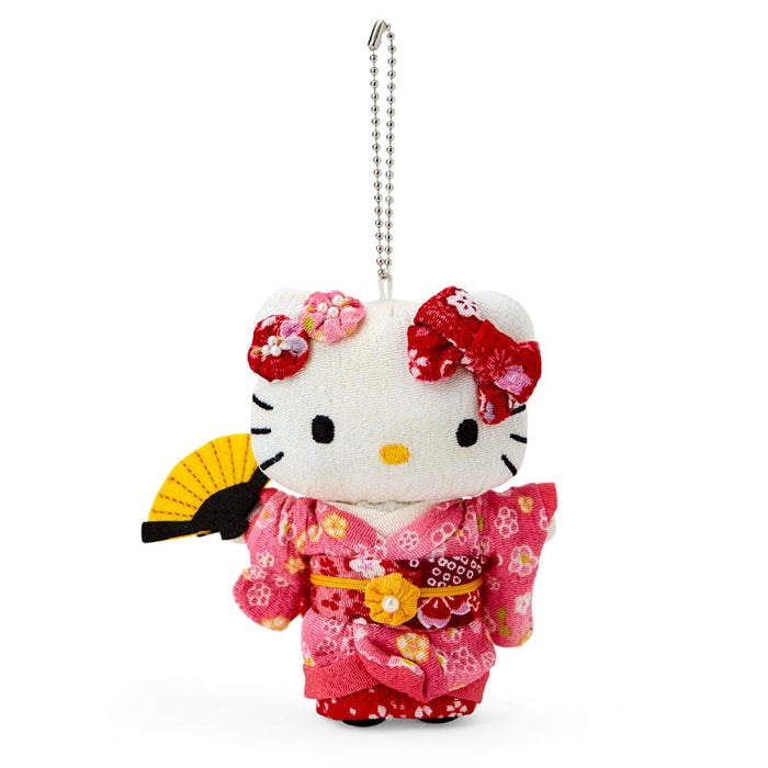 Japan Sanrio - Hello Kitty Chirimen Japanese Doll S (Color: Pink)