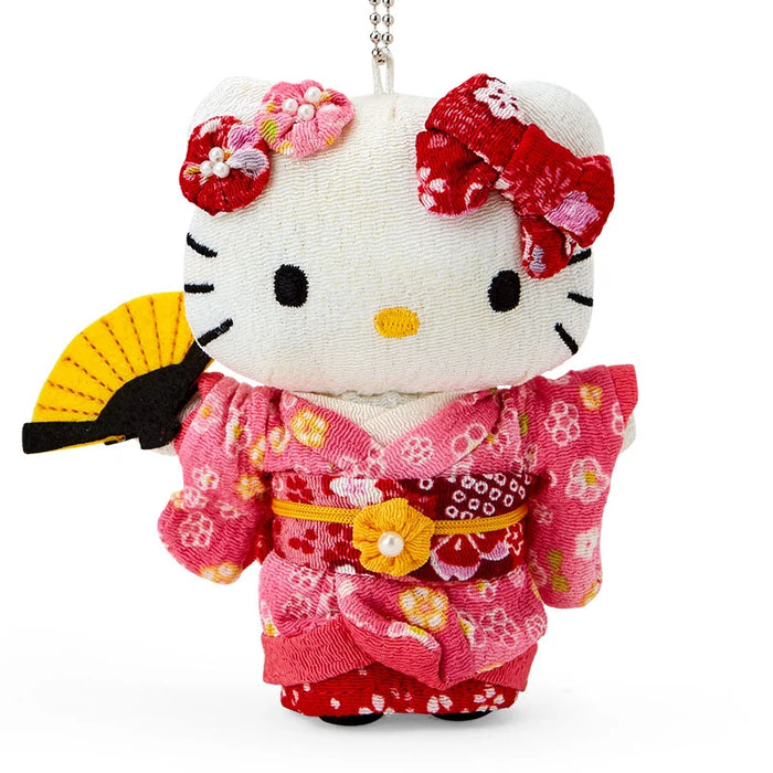 Japan Sanrio - Hello Kitty Chirimen Japanese Doll S (Color: Pink)