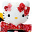 Japan Sanrio - Hello Kitty Chirimen Japanese Doll L (Color: Red)