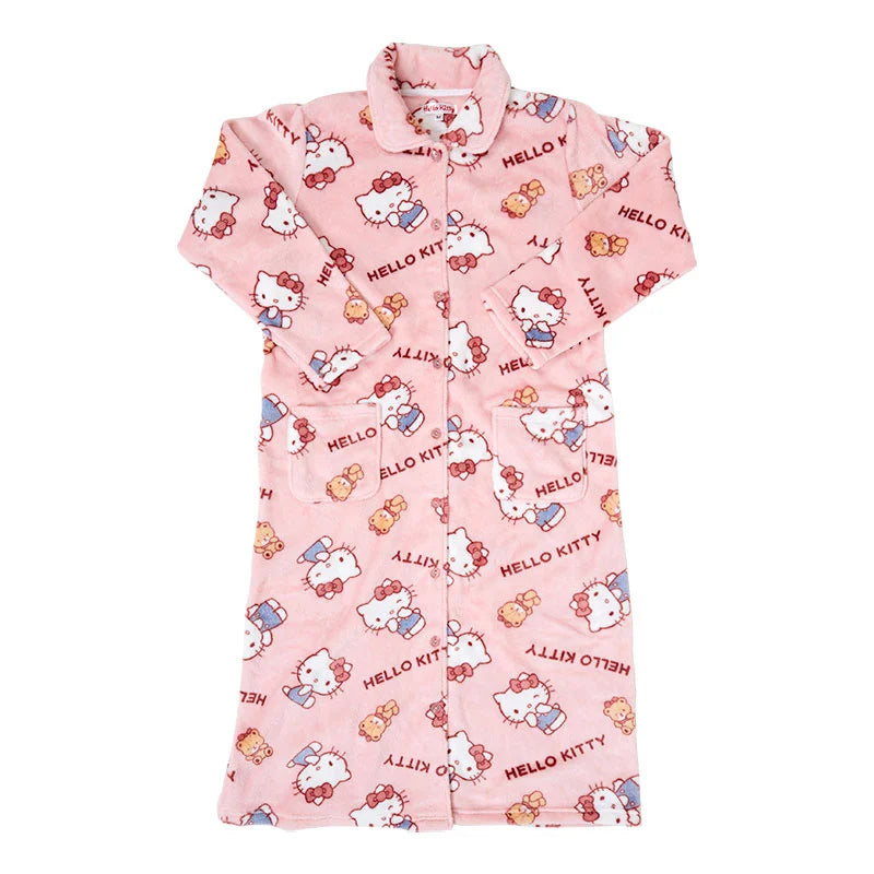 Japan Sanrio - Hello Kitty Room Dress For Adults (Color: Pink)