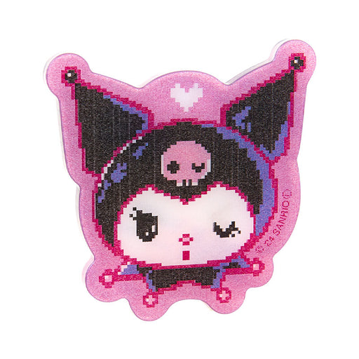 Japan Sanrio - Kuromi Changing Acrylic Sticker (Face)