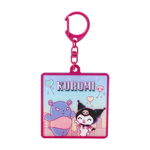 Japan Sanrio - Kuromi Layer Acrylic Keychain (Kuromi & Baku)