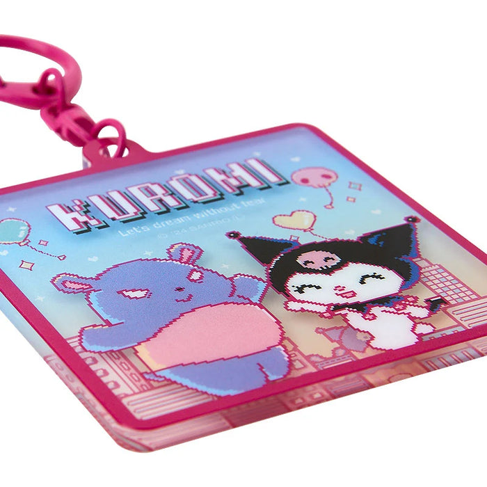 Japan Sanrio - Kuromi Layer Acrylic Keychain (Kuromi & Baku)