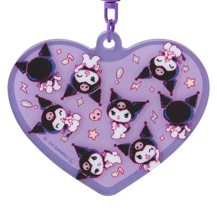 Japan Sanrio - Kuromi Layer Acrylic Keychain (Flyer)