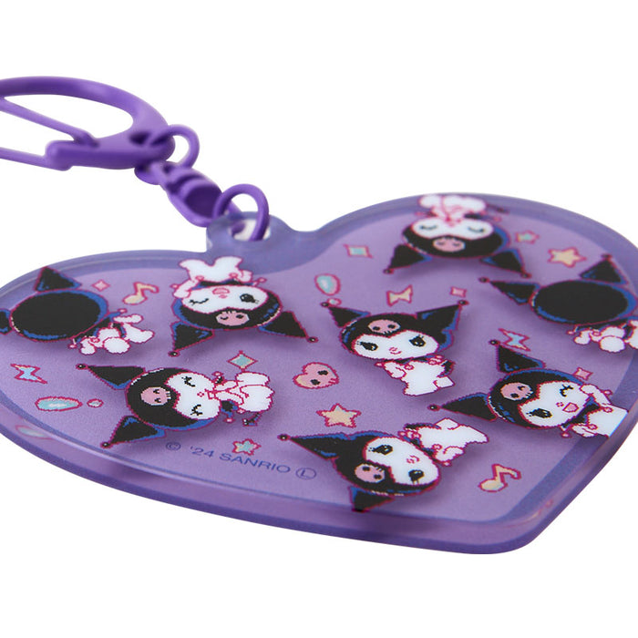 Japan Sanrio - Kuromi Layer Acrylic Keychain (Flyer)
