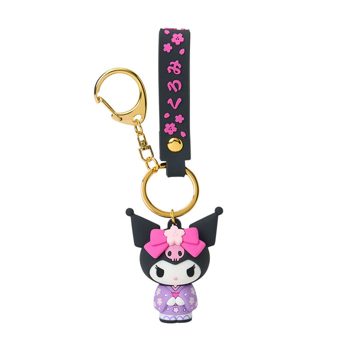 Japan Sanrio - Kuromi 3D Key Holder (Kimono)