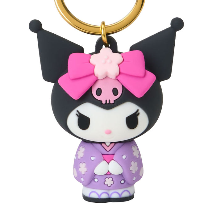 Japan Sanrio - Kuromi 3D Key Holder (Kimono)